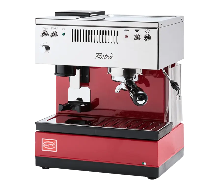 Quick Mill Retrò - Συμπαγής ρετρό μηχανή Espresso με μύλο - Barista και Espresso