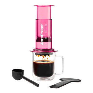Διάφανη ροζ AeroPress