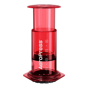 Διάφανη κόκκινη AeroPress