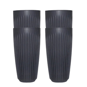 Κούπα 16oz Ανθρακί 4τεμ - Huskee HUSKEE