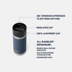 Μπουκάλι Rambler 350ml - Navy YETI