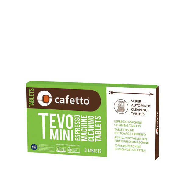 Cefetto TEVO Mini rengöringstabletter - 8 st - Barista och Espresso