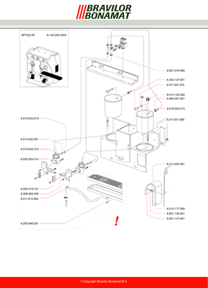 Bonamat O-ring 17x2 - Reservdel OEM nummer: 6.011.001.085