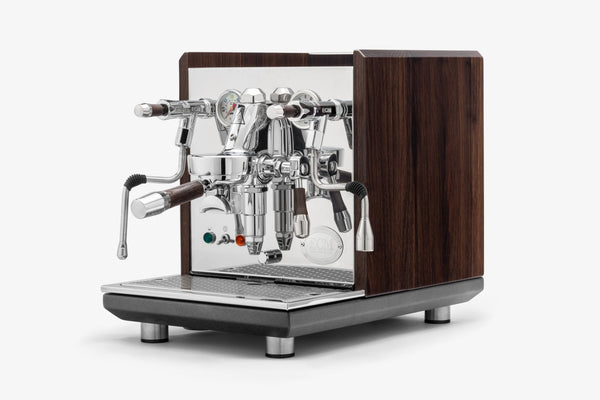 Custom sidopaneler för ECM Synchronika-Custom trä-Wiedemann Manufuktur-Svart ek-Barista och Espresso