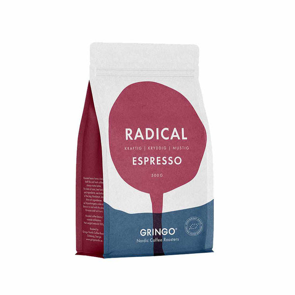 RADICAL ESPRESSO - 500g-Mellanmörkrost-Gringo Nordic-Barista och Espresso